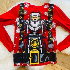 BIKER SANTA Shirt